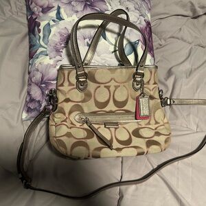 Coach Daisy Outline Signsture Metallic Mia